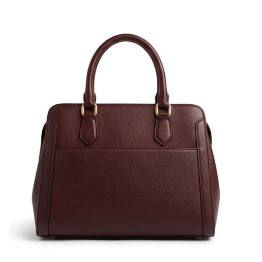 Trilby Classic Burgundy Top Handle Handbag
