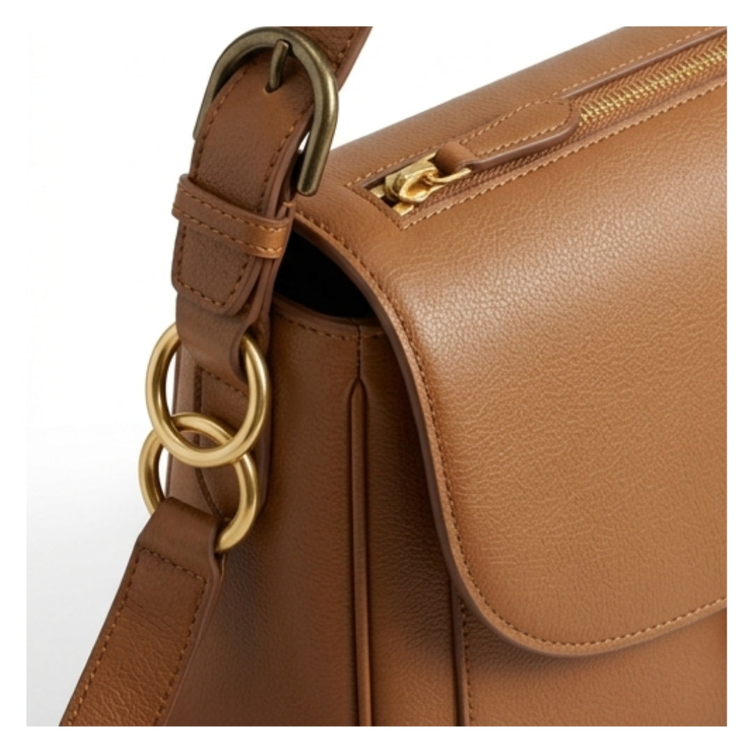 Trilby Classic Tan Crossbody Shoulder Bag